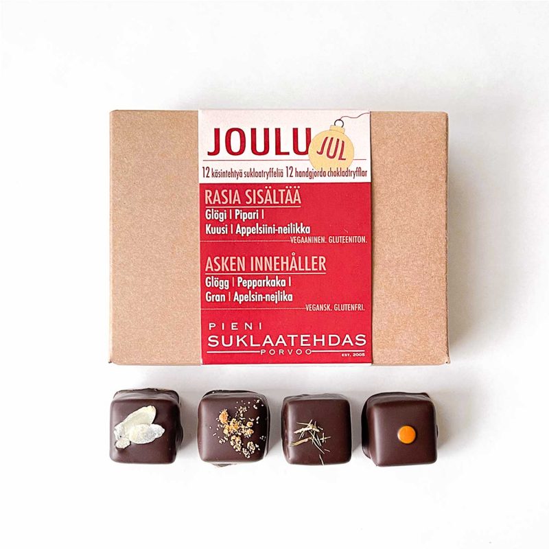 box of chocolate joulu